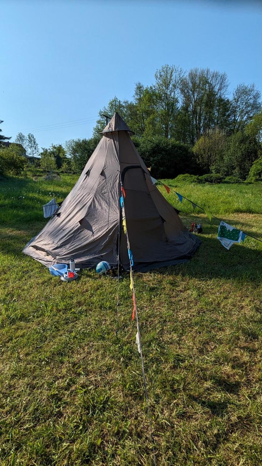 Camping Weides Küps Exteriér fotografie